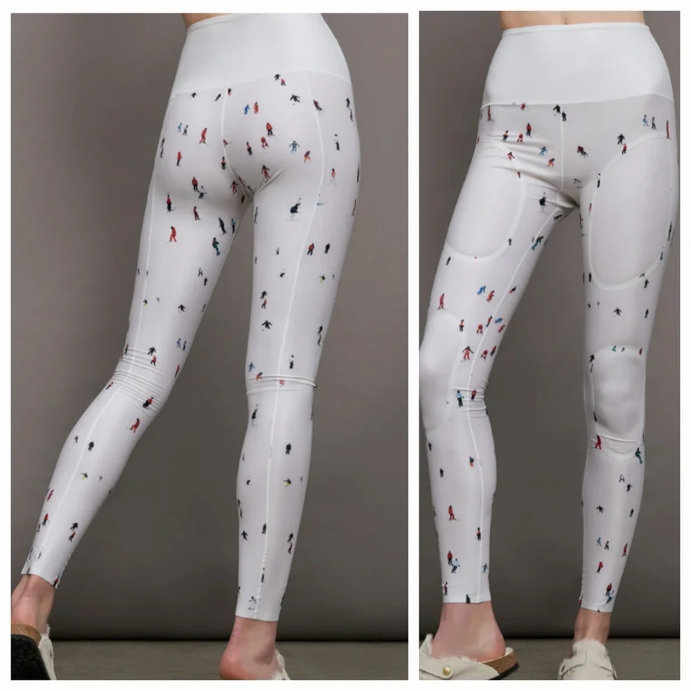 SET- Perfect Moment Dede Ski Active Tee Perfect Moment Base Layer Top & Leggings - Picture 7 of 17